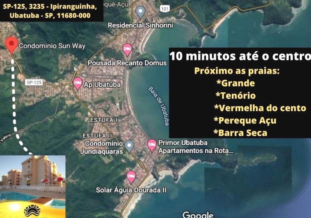Ubatuba! Sun Way! Piscinas Churrasqueira, Espaco Sophia! Exterior photo